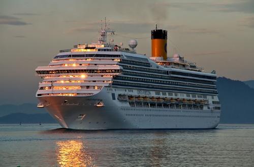 El Costa Fortuna al atardecer COSTA FORTUNA OFERTAS DESCUENTOS MEDITERRANEO