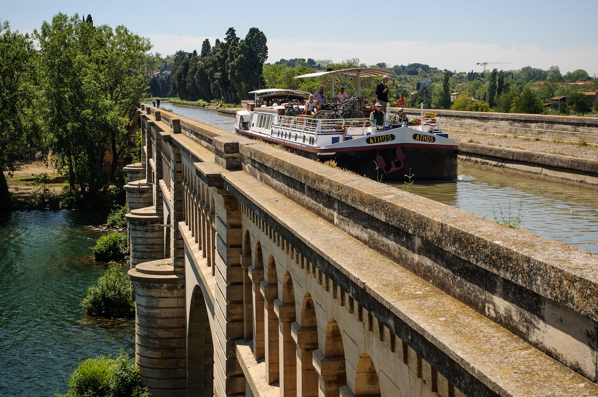 Athos canal du MIDI cruceros cruceros por canales cruceros sur de francia a...