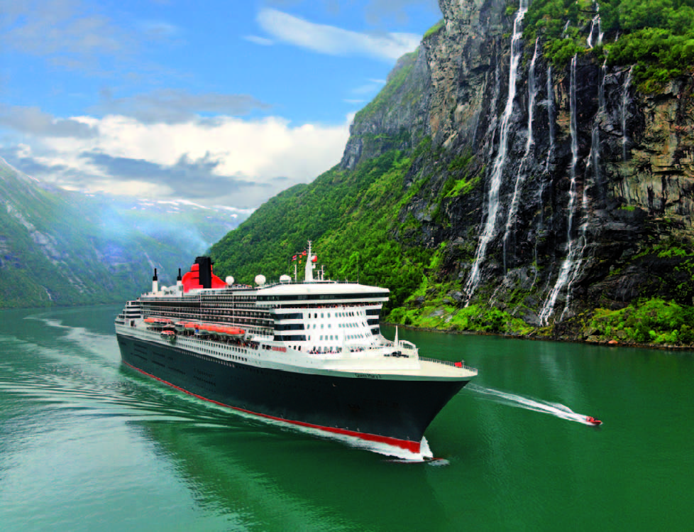 Disfrute de la impresionante belleza natural de los Fiordos Noruegos viajando a bordo del majestuoso Queen Mary 2 de la Cunard Line, uno de los barcos más elegantes y exclusivos del mundo! CRUCEROS DE LUJO FIORDOS NORUEGOS CUNARD LINE QUEEN MARY 2 CRUCEROS QM2 CUNARD NORWEGIAN FJORDS LUXURY CRUISES