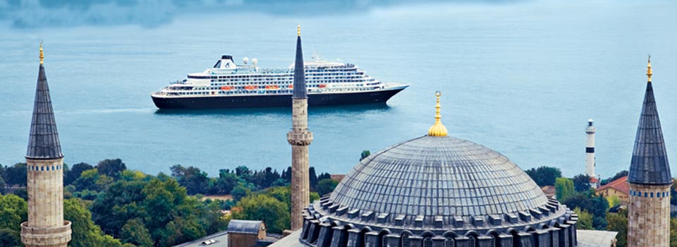 El MS Prinsendam en Estambul (Turquía)