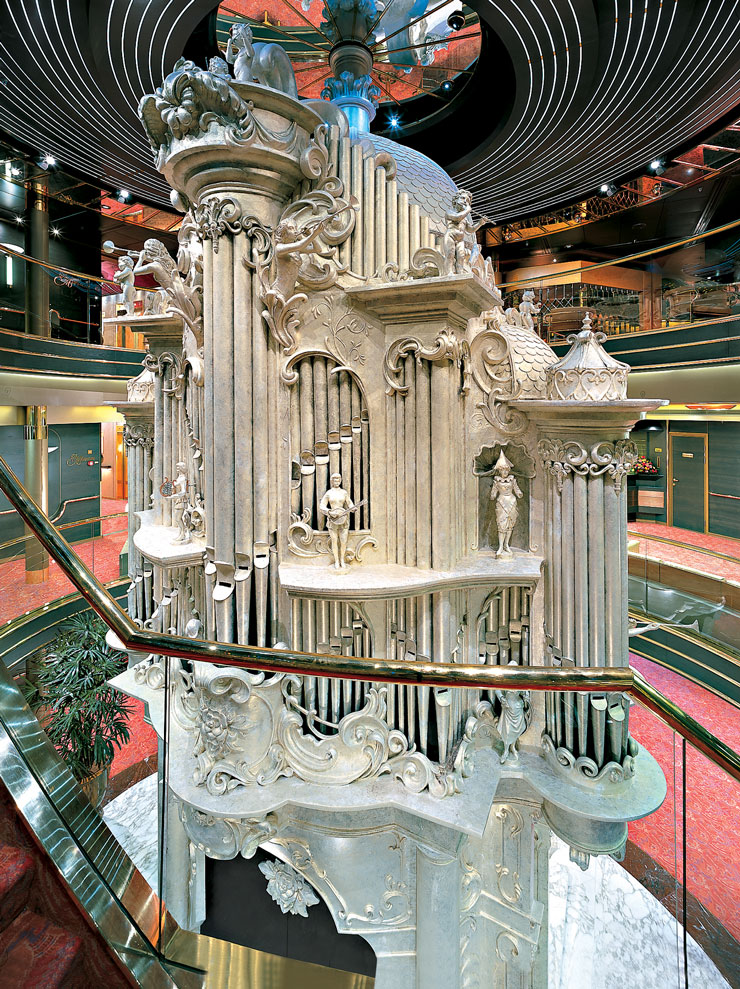 El Espectacular Atrium del Ms Zaandam (Holland America Line) CRUCEROS MS ZAANDAM HOLLAND AMERICA CRUCEROS DE LUJO OFERTAS VIAJES EXOTICOS LUNAS DE MIEL