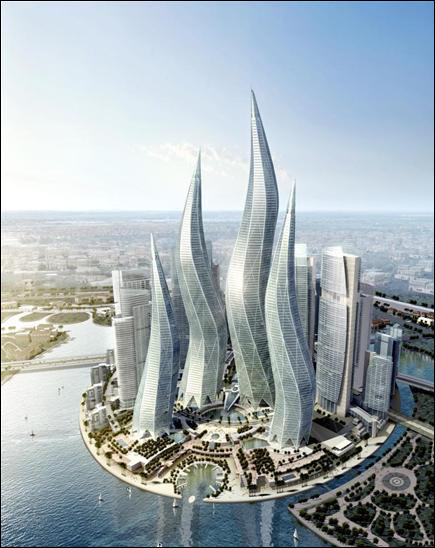 Uno de los increibles proyectos que se están construyendo en Dubai