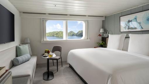 Cabina Exterior con Ventana