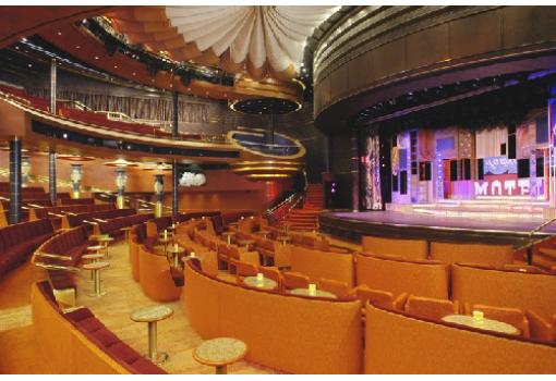 El Vista Lounge, el gran Teatro del barco