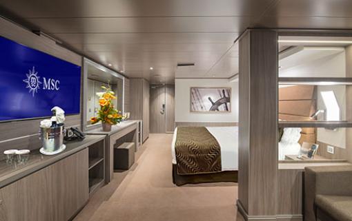 Camarote Interior Yacht Club YIN
