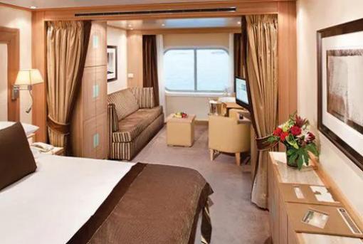 Seabourn Suite con Ventana Single Garantizada SA