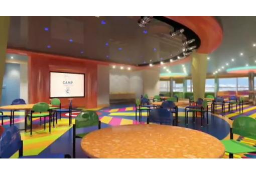 Camp Carnival, la zona infantil del Carnival Magic