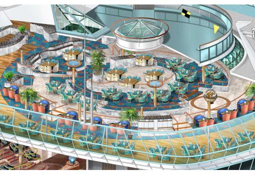 Estructura del Windjammer Cafe (Buffet)