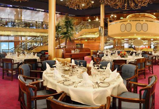 El elegante Restaurante Rotterdam (Ms Zaandam)