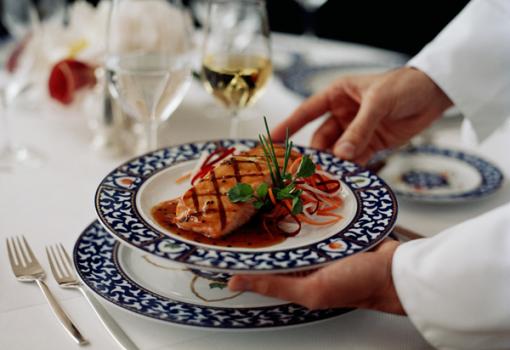 El Servicio a bordo es extraordinario (Pinnacle Grill)