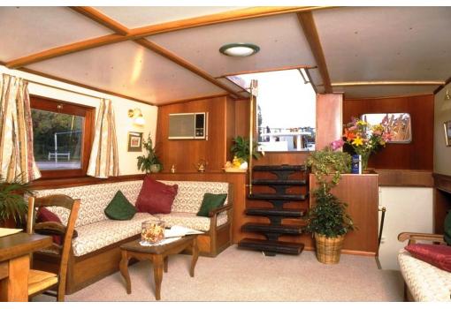 La nave es cómoda, acogedora y confortable