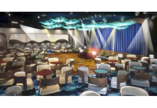 La gran sala de fiestas Fathoms