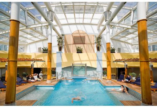 Piscina del Solarium a bordo