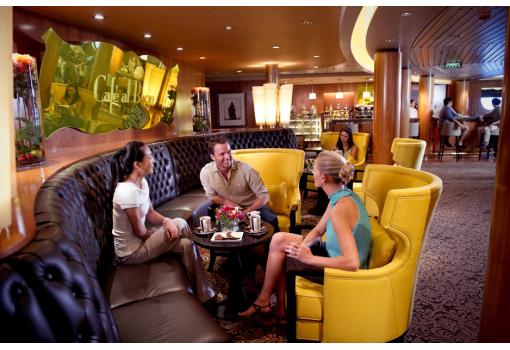 El Cafe al Bacio es el lugar perfecto para tomar un cafe