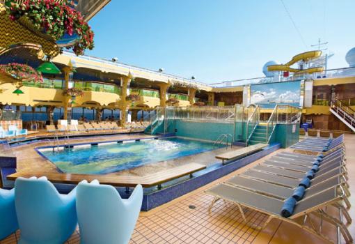 La luminosa Piscina se abre con buen tiempo