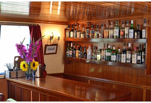 El bar a bordo del Scottish Highlander