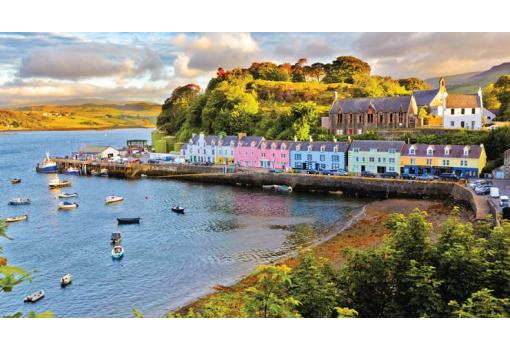 Uno de los bellos pueblos del norte de Escocia