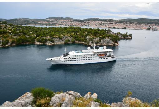 Llegando a Sibenik (Croacia)
