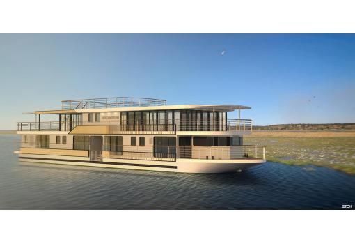 El RV African Dream es un lujoso buque de crucero fluvial