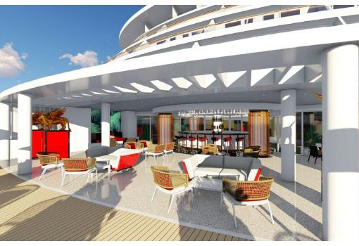 o el Lounge delle Stelle al aire libre