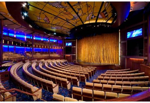 El Teatro a bordo ofrece un espectáculo diferente cada noche