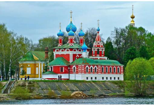 La iglesia de San Dimitri en Uglich