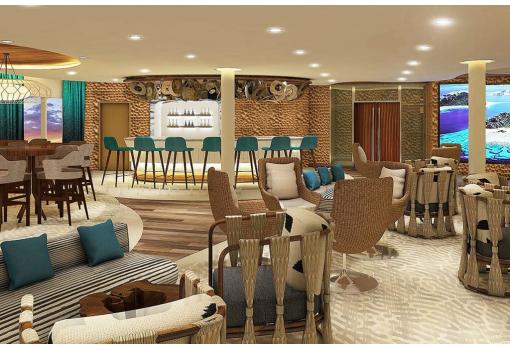 El interior es elegante y acogedor (Discovery Lounge)