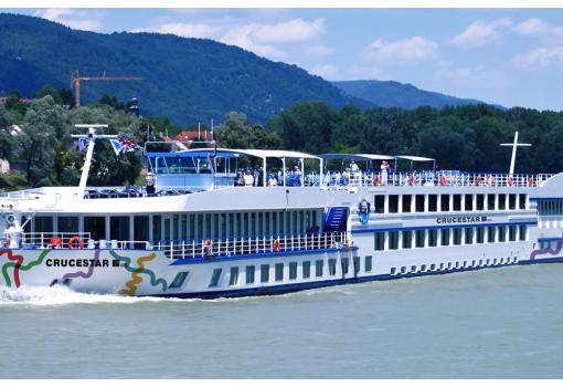 El MS Crucestar es un buque de crucero fluvial en el Danubio