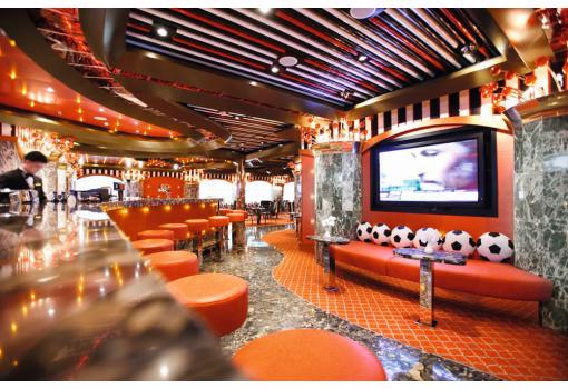 En el Sports Bar podremos ver partidos y competiciones
