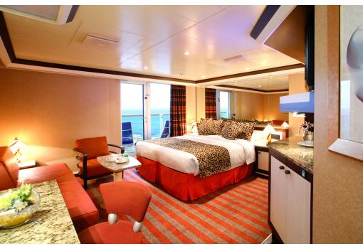 Una de las exclusivas Samsara Suite, con acceso al Spa