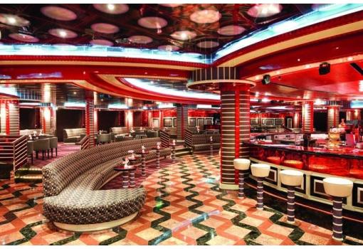 Sala de fiestas a bordo del barco