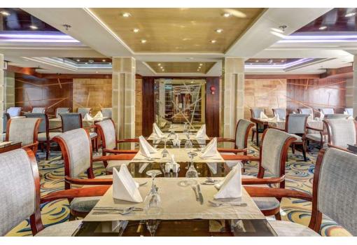 El elegante restaurante 
