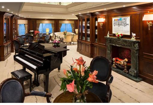 Una nave elegante y refinada