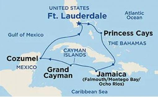 CRUCERO JAMAICA, ISLAS CAIMAN, MEXICO Desde FORT LAUDERDALE (Miami) - Regal  Princess - PRINCESS CRUISES | Los mejores con CruceroClick