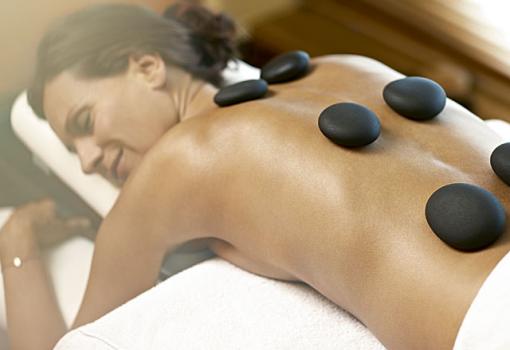 o unas piedras calientes