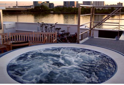 Jacuzzi en la Cubierta Sun