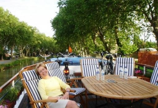 El lugar ideal para relajarse y admirar la belleza del Canal