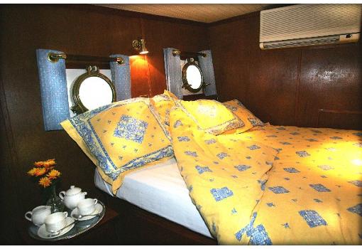 Las cabinas son confortables y acogedoras