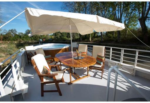 Disfrutaremos del suave sol del canal