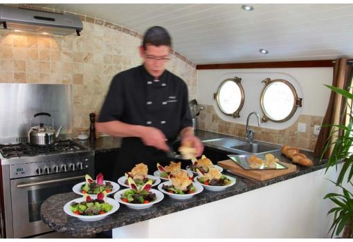 Gastronomía de alta calidad con un chef experto