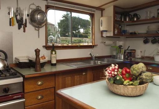 La cocina del buque 