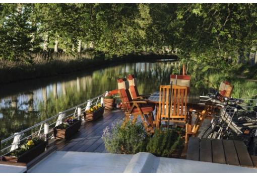 sobre todo en las jornadas de navegación en el Canal du Midi