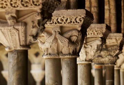 Capiteles de la Abadía de St. Pierre en Moissac (Francia)