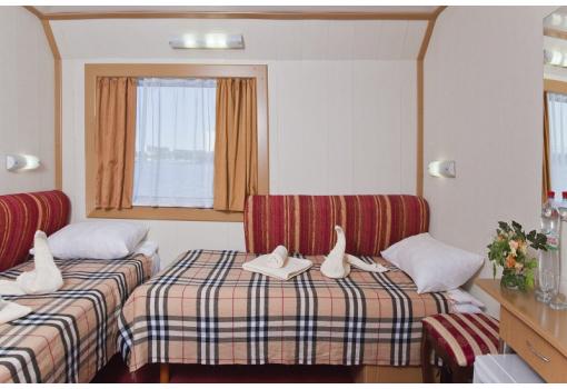 Las cabinas son confortables y acogedoras