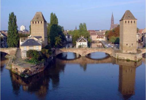 Ciudades monumentales como Strasbourg