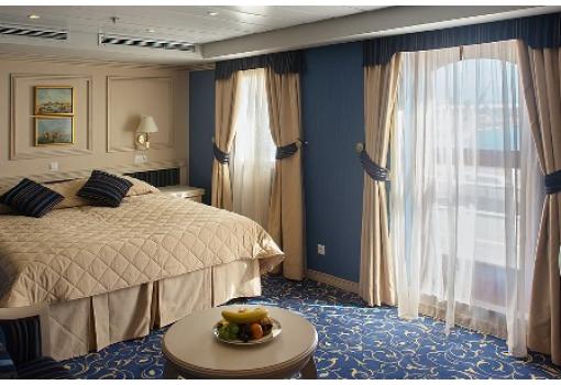 La Suite Executive tiene balcón privado