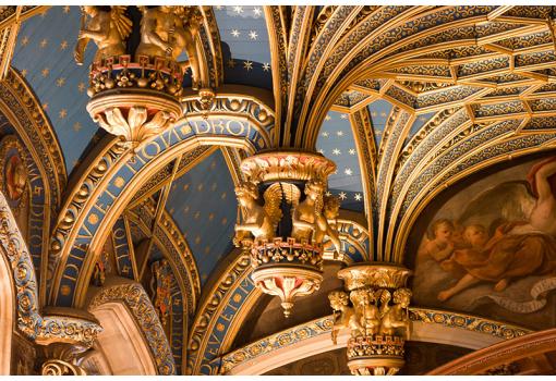 Artesonado de la Capilla Real del Palacio de Hampton Court
