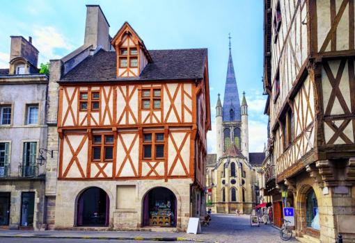 Casco histórico de Dijon (Francia)