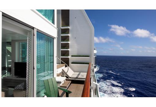 Terraza de la Edge Villa