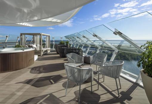 Terraza de la Iconic Suite